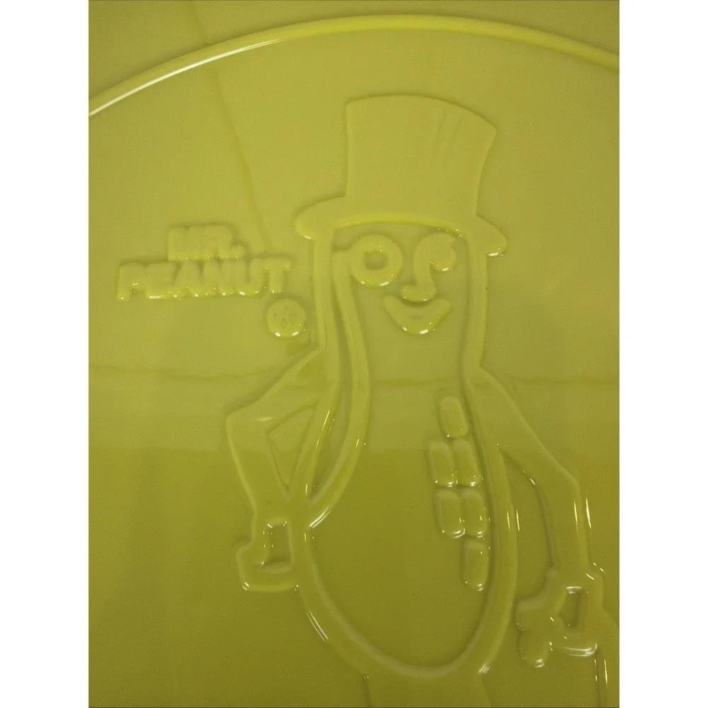 Planters Mr. Peanut Store Display Cocktail Peanuts Cardboard Can VTG 15